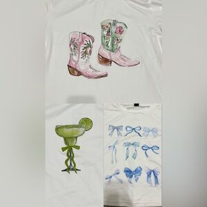 Set of 3 fun tees